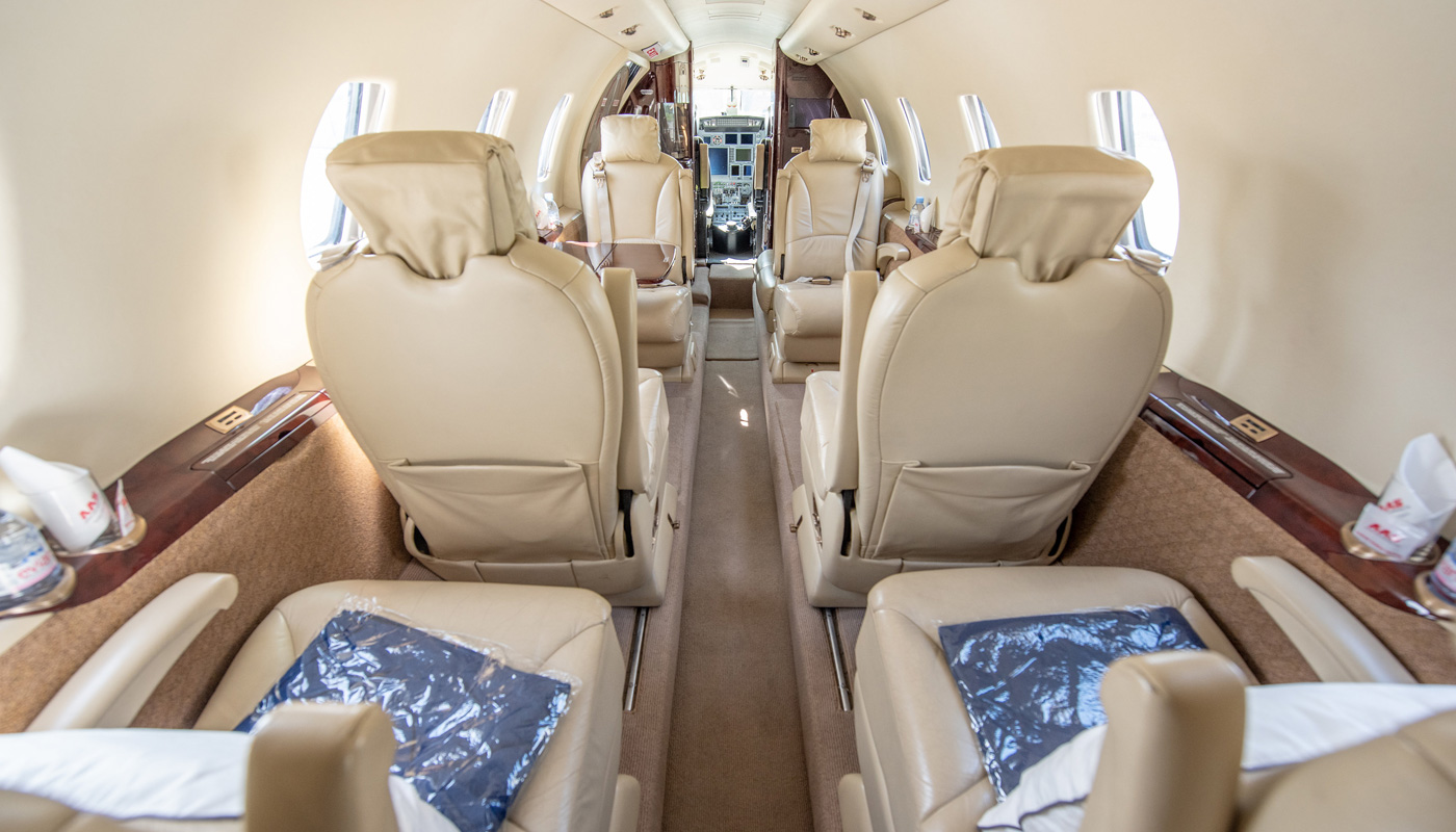 2008 Citation XLS interior front view