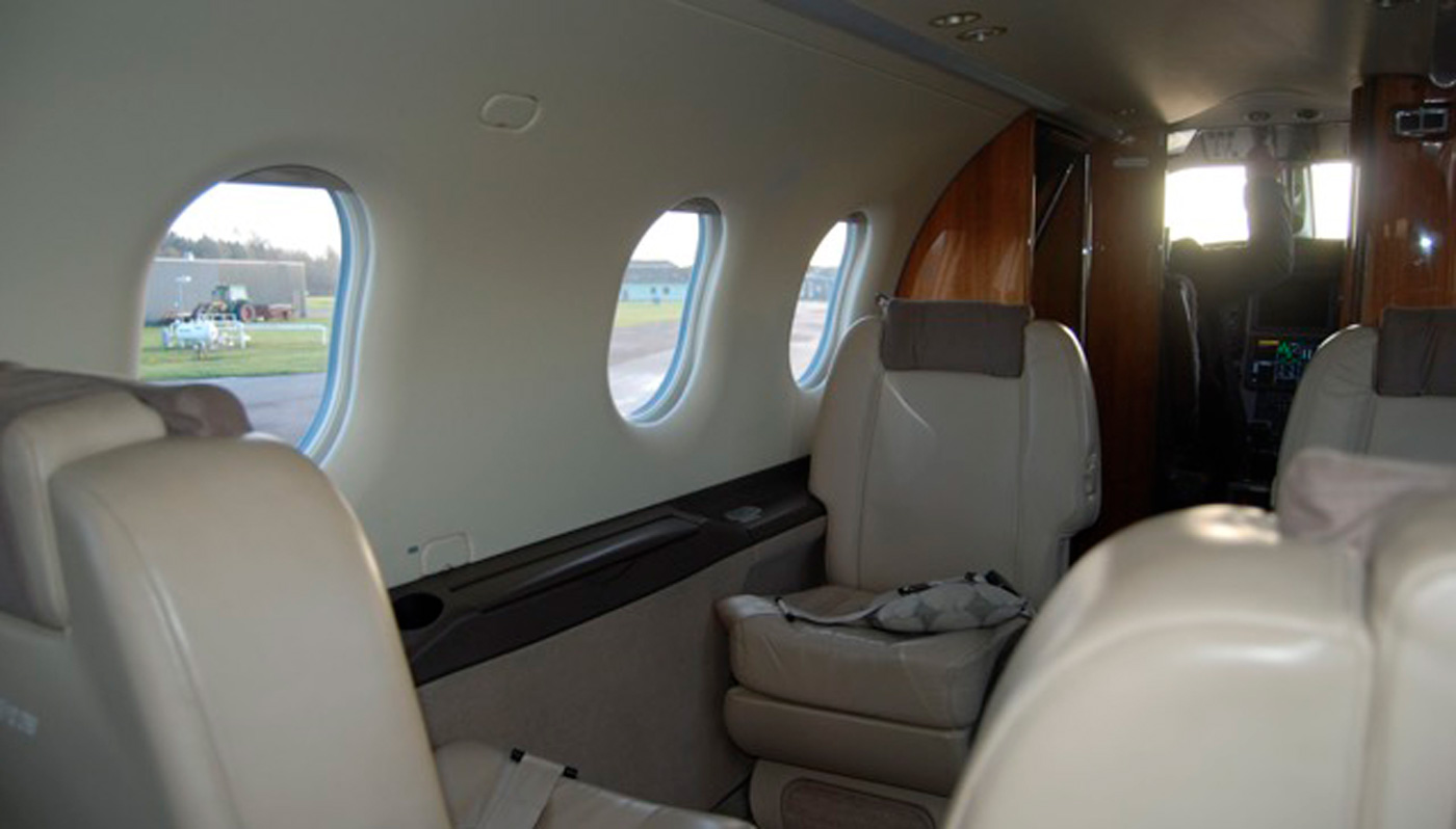 Pilatus PC 12NG Interior