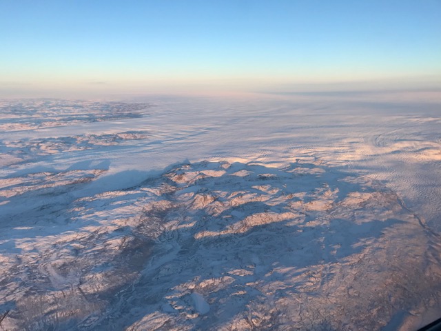 The icecap in Greenland