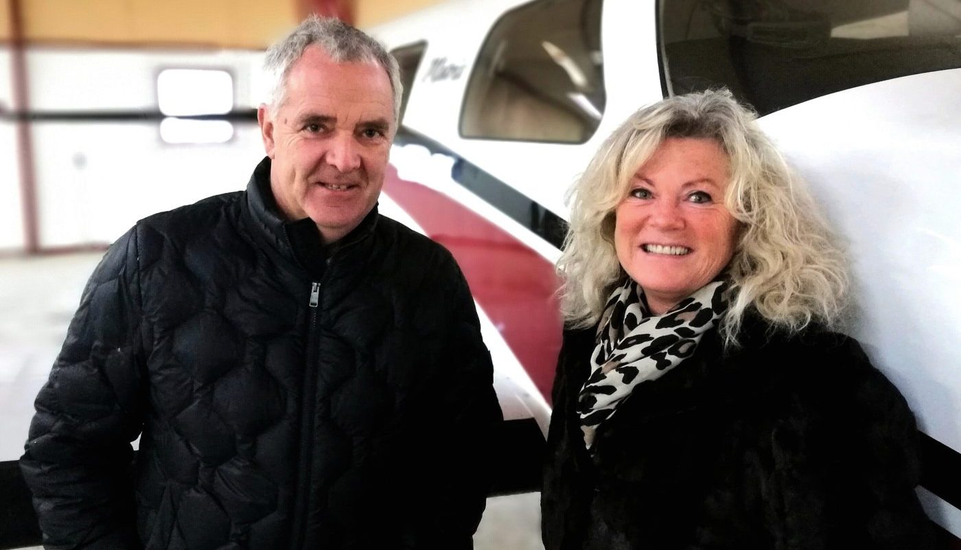 Bjarne and Katja, owners of European Aircraft Sales